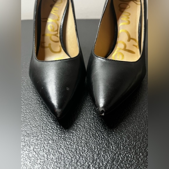 SAM Edelman Danna pointed toe heel - black, stiletto, leather - Picture 3 of 8